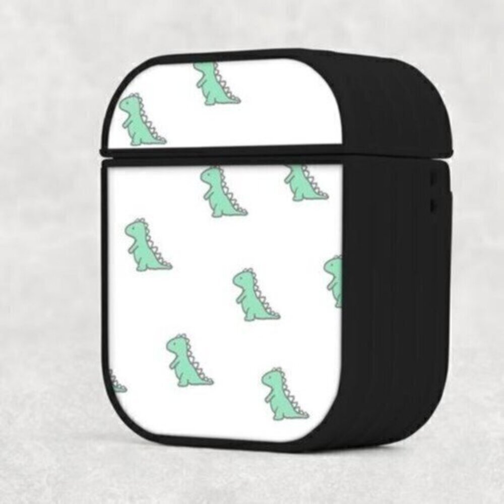 Green Dinosaur Airpod Case
